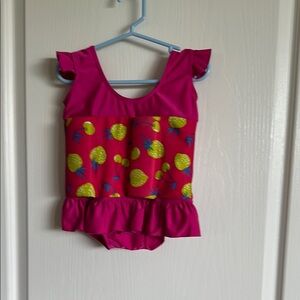 Pink and Green Kids Swimwear